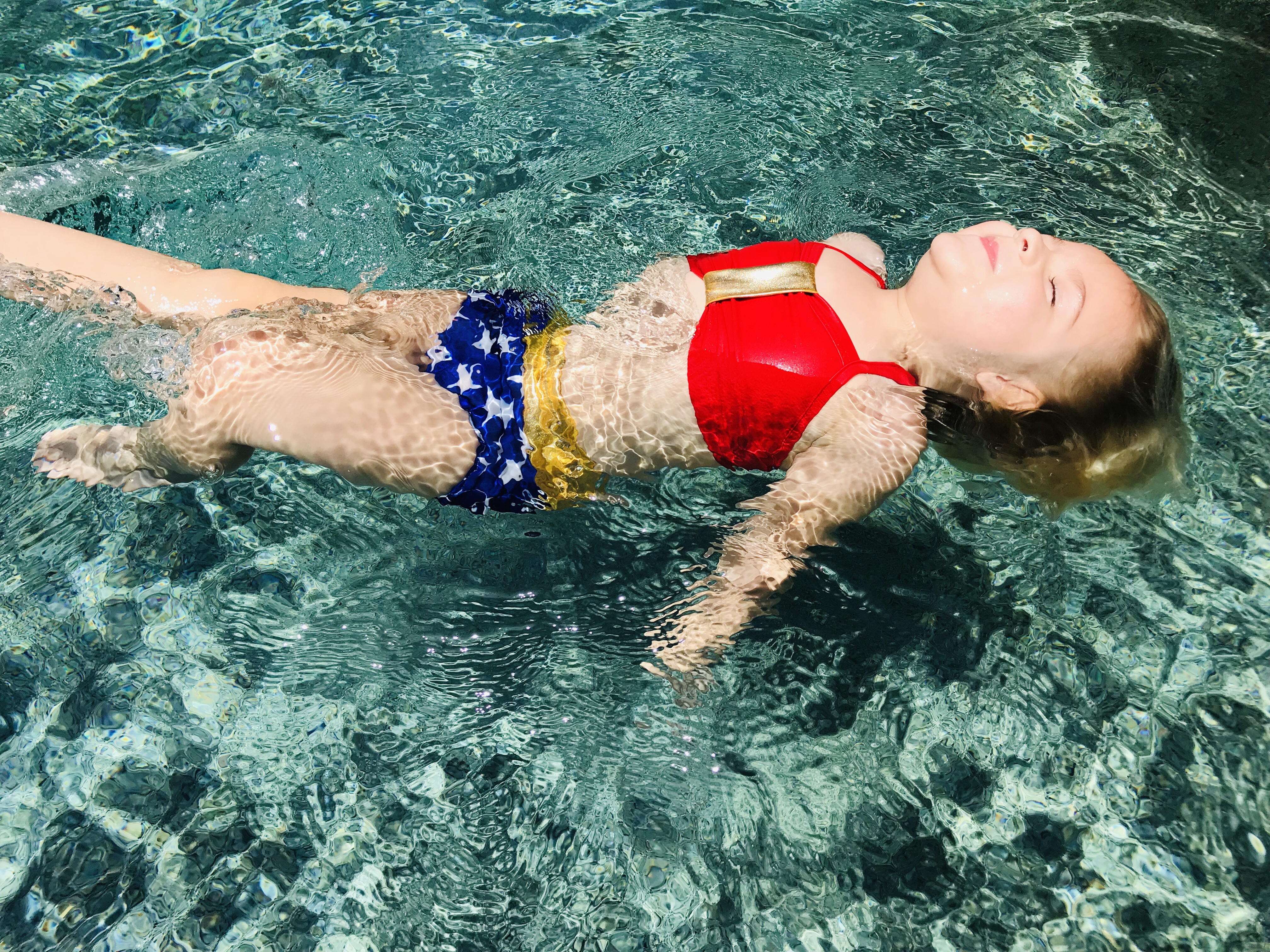 Did you know Wonder Woman can swim?